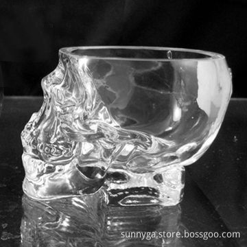 Skull shot glass, with FDA standard